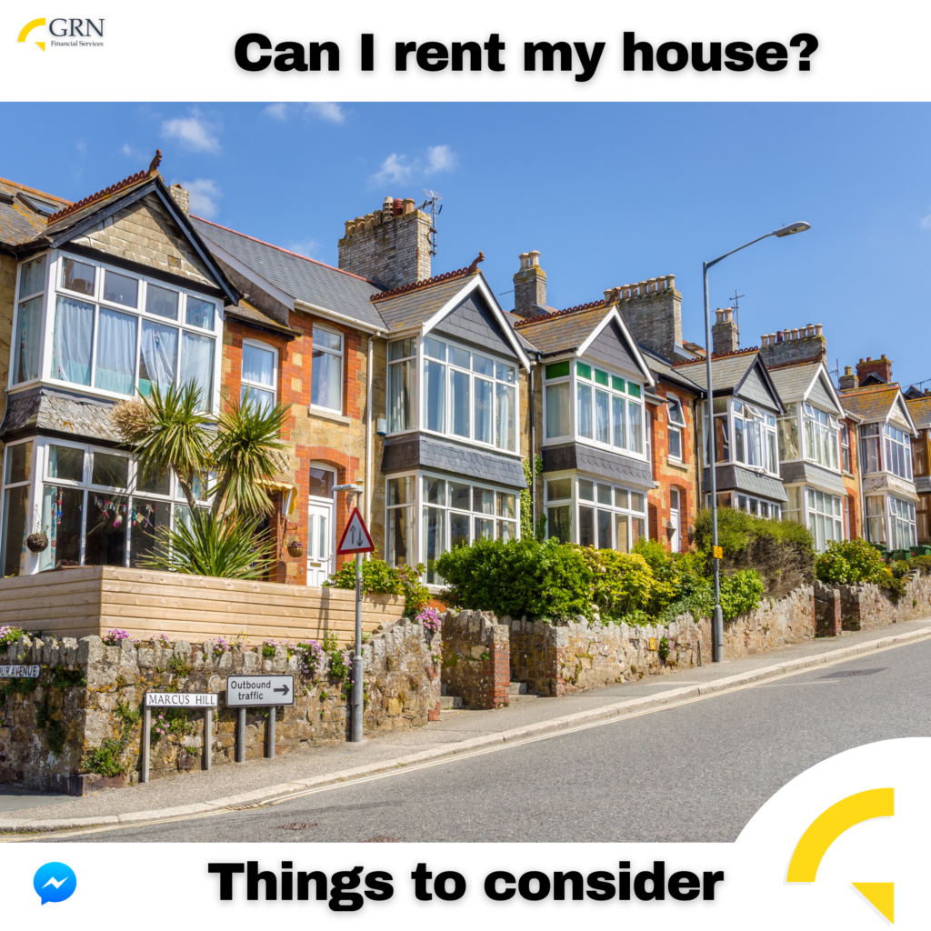 Can I let my home if I have a residential mortgage?