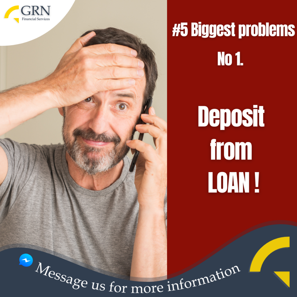 Is deposit from a loan a good idea when buying a house?